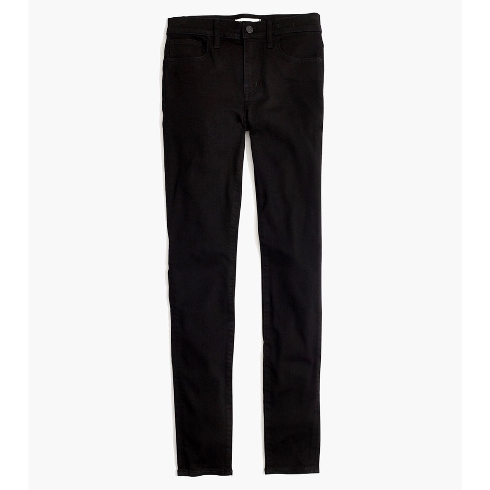 madewell black roadtripper skinny jeans